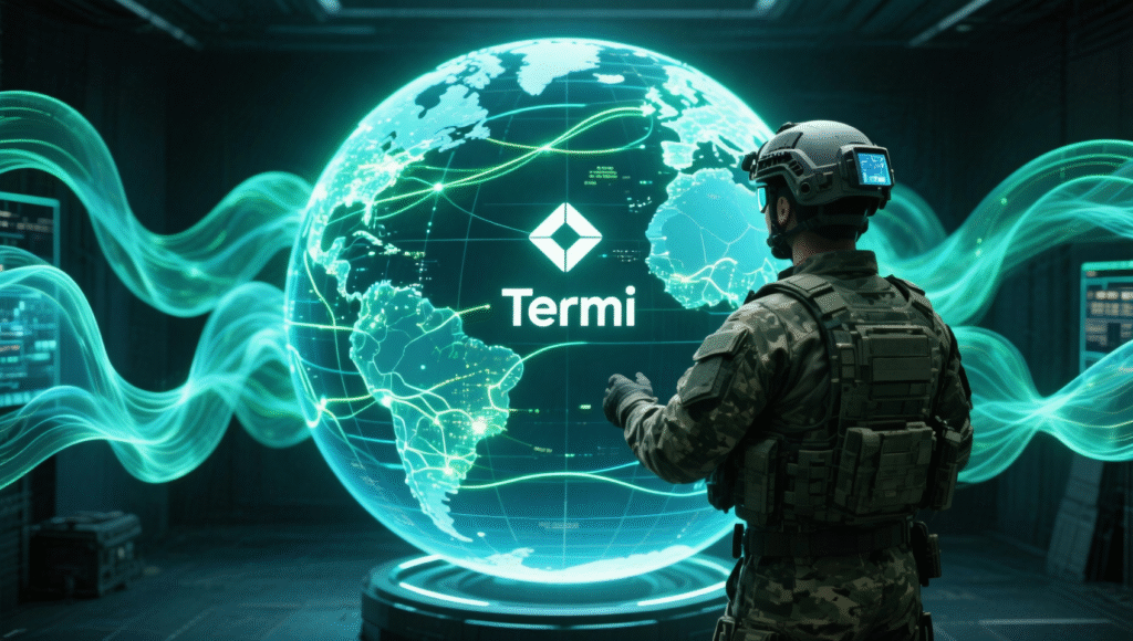 TERMI Tokenomics featured image showing blockchain growth, partnerships, and fair launch mechanics.